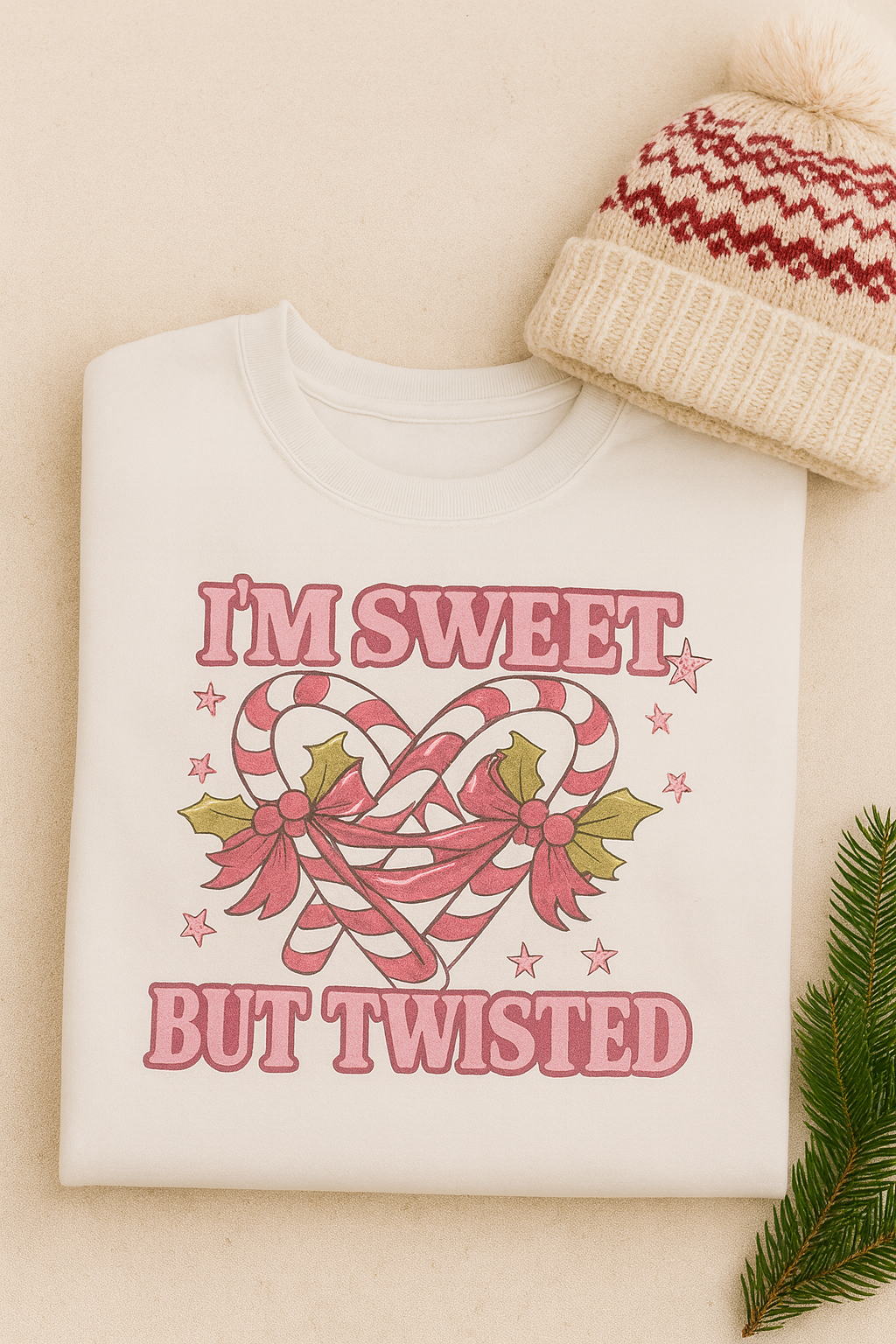 I’m Sweet but Twisted Sweatshirt