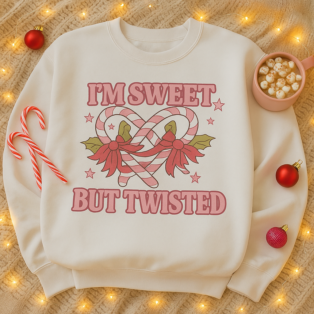 I’m Sweet but Twisted Sweatshirt